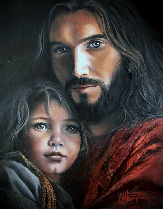 Behold the Light of the World - 11" x 14" Fine Art Giclée